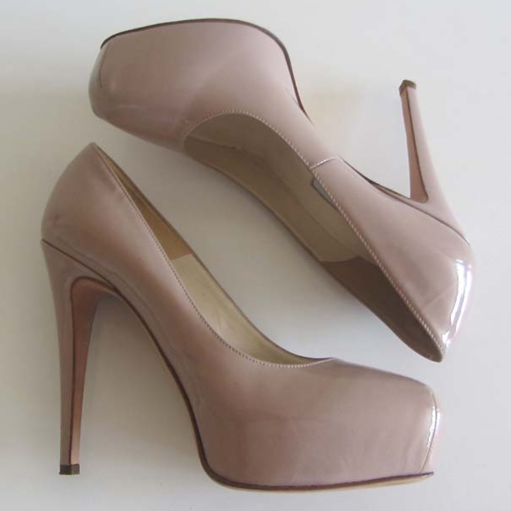 BRIAN ATWOOD Maniac nude hidden platform pump 36.5 - Picture 4 of 8